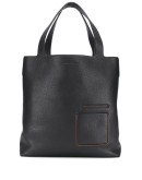 leather shopper tote