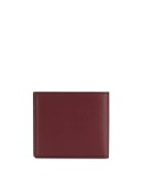 crocodile-effect bifold wallet