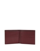 crocodile-effect bifold wallet