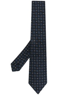 fleur de lys pattern tie