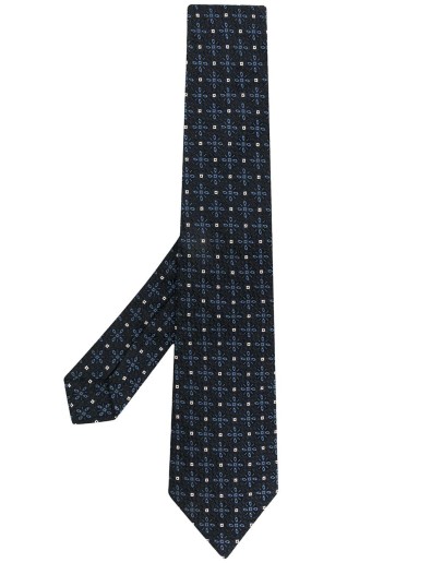 fleur de lys pattern tie