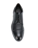 stitched-panel derby shoes