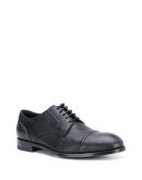 stitched-panel derby shoes