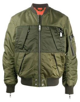 reversible bomber jacket
