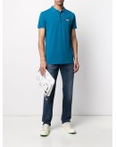 logo embroidered top