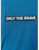 logo embroidered top
