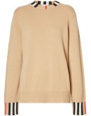 Icon stripe trim jumper