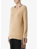 Icon stripe trim jumper