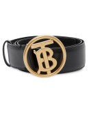 monogram buckle belt