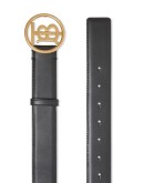 monogram buckle belt