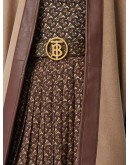 monogram motif buckle belt