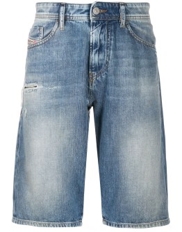 distressed denim shorts