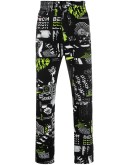 D-Vider graphic-print slim-fit jeans