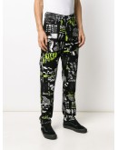 D-Vider graphic-print slim-fit jeans