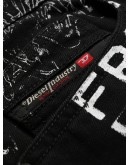 D-Vider graphic-print slim-fit jeans