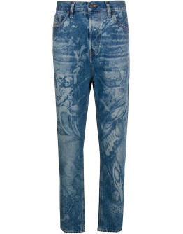 D-Vider mid-rise tapered jeans