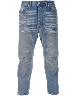 Narrot cropped carrot fit jeans