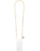 gold-tone Star iPhone X case chain