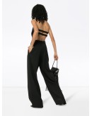 halter neck wide leg jumpsuit