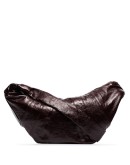 patent-leather shoulder bag
