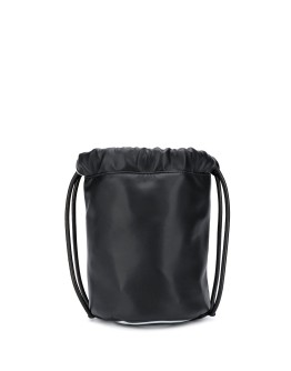 number print bucket bag