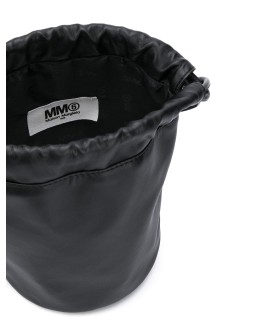 number print bucket bag