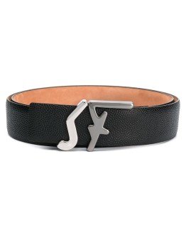 logo buckle belt