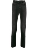 logo-print skinny-fit jeans