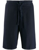 natural flax shorts