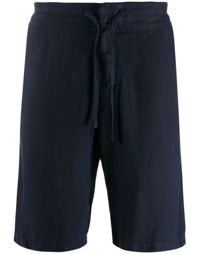 natural flax shorts