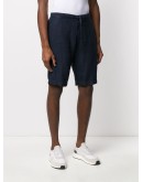 natural flax shorts