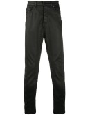 eyelet detail loose fit jeans
