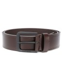 logo-embossed belt