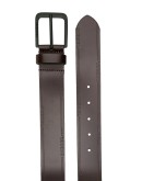 logo-embossed belt