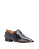 pointed-toe loafers