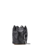 stitching detail bucket bag