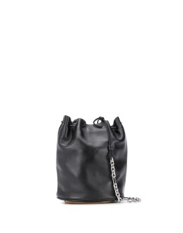 stitching detail bucket bag