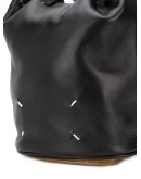 stitching detail bucket bag