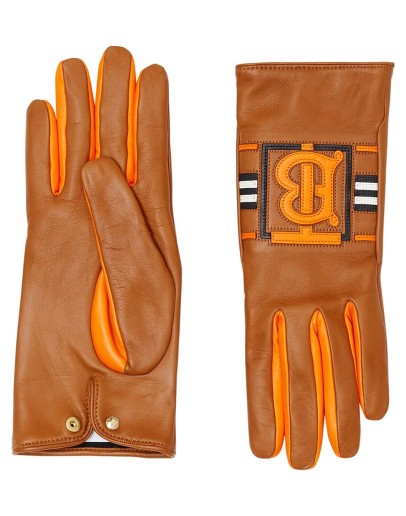 monogram gloves