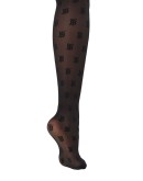 monogram motif tights