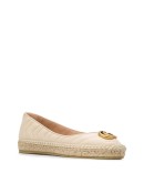 logo plaque espadrilles