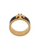 enamelled logo ring