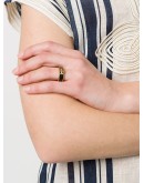 enamelled logo ring