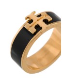 enamelled logo ring