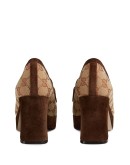GG platform mid-heel loafers