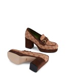 GG platform mid-heel loafers