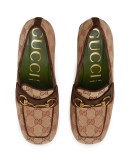 GG platform mid-heel loafers