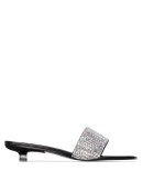 Ceni 30 crystal strap mule sandals