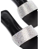 Ceni 30 crystal strap mule sandals