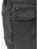 slim-fit stonewashed-effect jeans